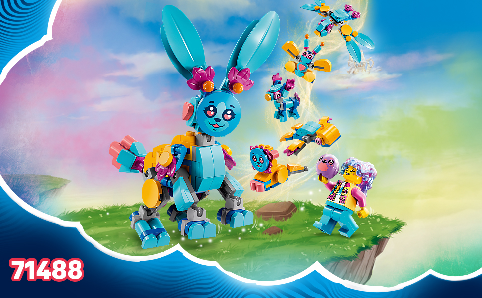 LEGO DREAMZzz Izzie ve Oyun Tavşanı Bunchurro 71490-7 Yaş ve Üzeri