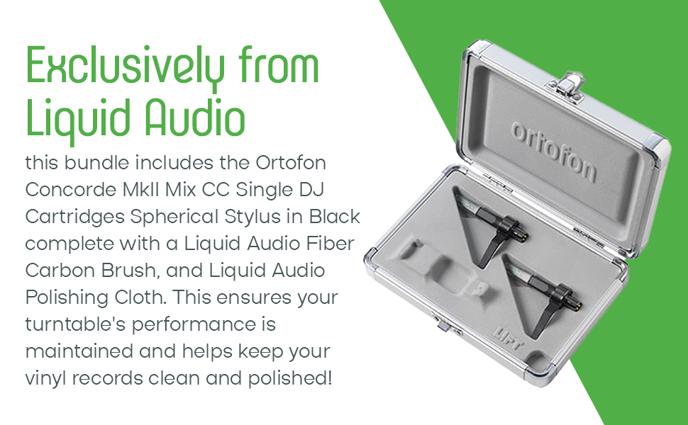 Amazon.com: Ortofon Concorde MkII Mix CC Twin Cartridges with