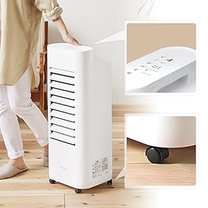 Amazon | アイリスオーヤマ 冷風扇 扇風機 左右首振り 風量4段階 大