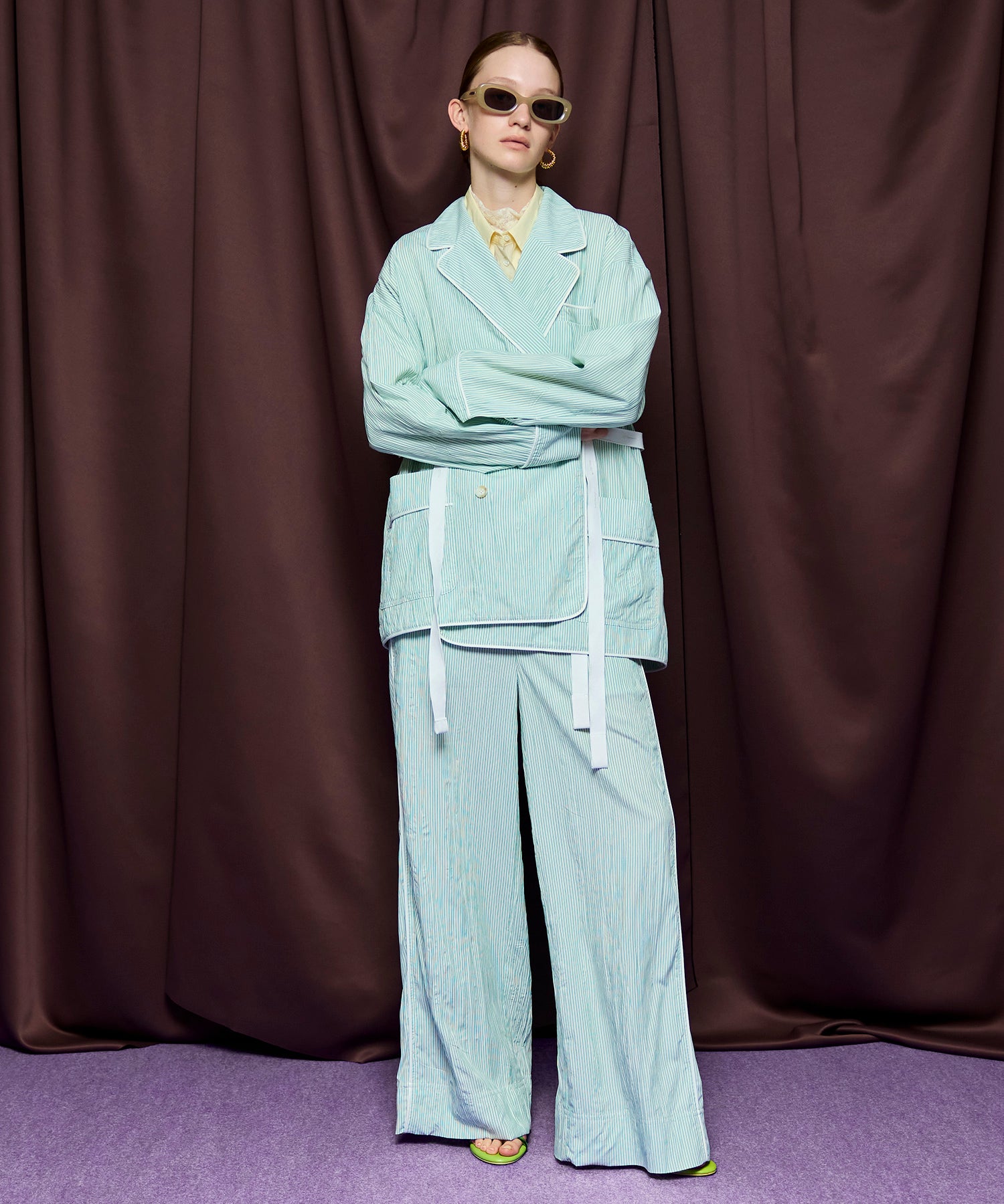 Pajama Shirt Jacket