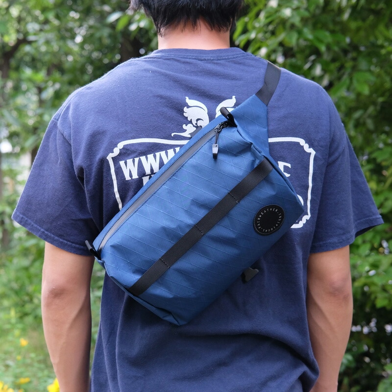 新品】FAIRWEATHER ハンドルバーバッグ ネイビー 今日はここにも寄り道