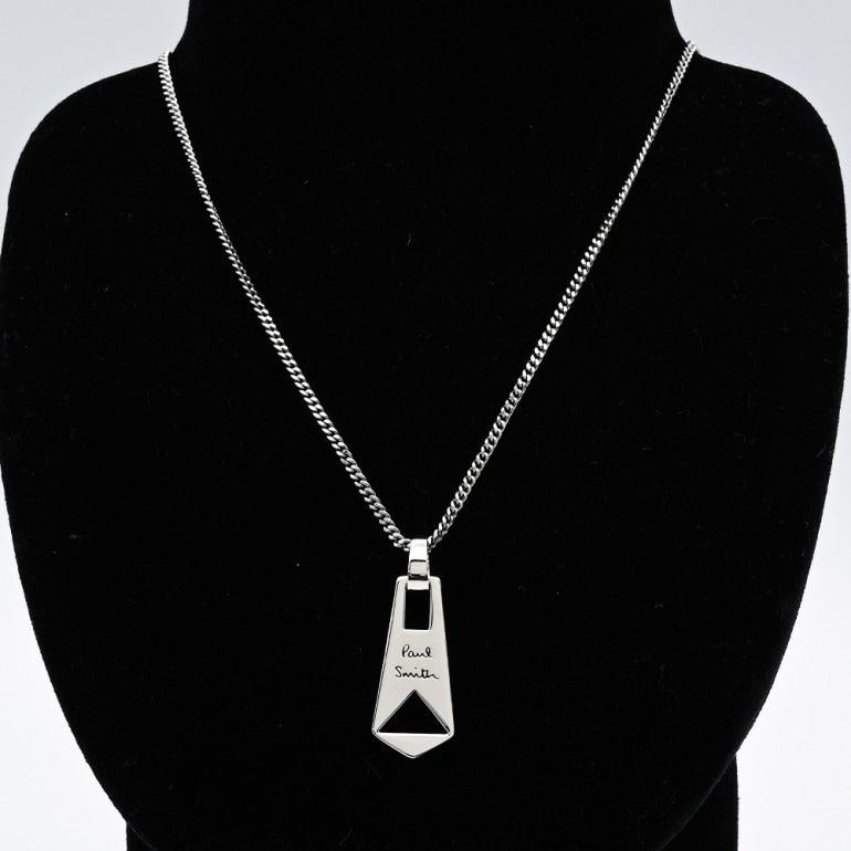 ポールスミス Paul Smith ネックレス ジップモチーフ シルバー NECK