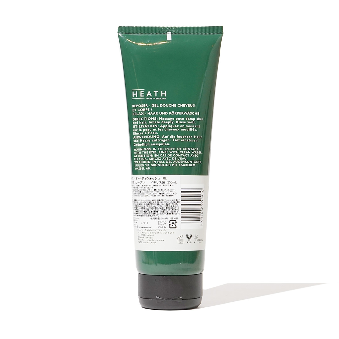 Relax Hair + Body Wash／HEATH（全身用シャンプー） | カテゴリ
