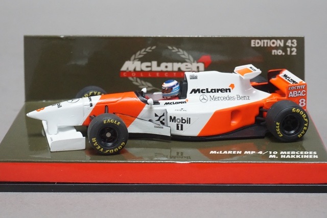 1/43 ミニチャンプス 530954308 マクラーレン MP4/10 メルセデス M