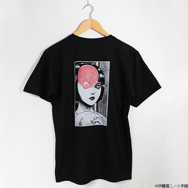 伊藤潤二「うずまき」Tシャツ 黒谷あざみ【販売終了】 | 特集から探す