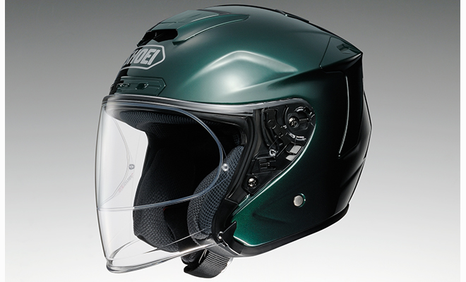 SHOEIのオープンフェイスヘルメット、JフォースIVに2つの新色を設定