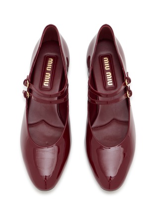 MIU MIU | Modellerie 20 Patent Leather Mary Janes | Women | Lane