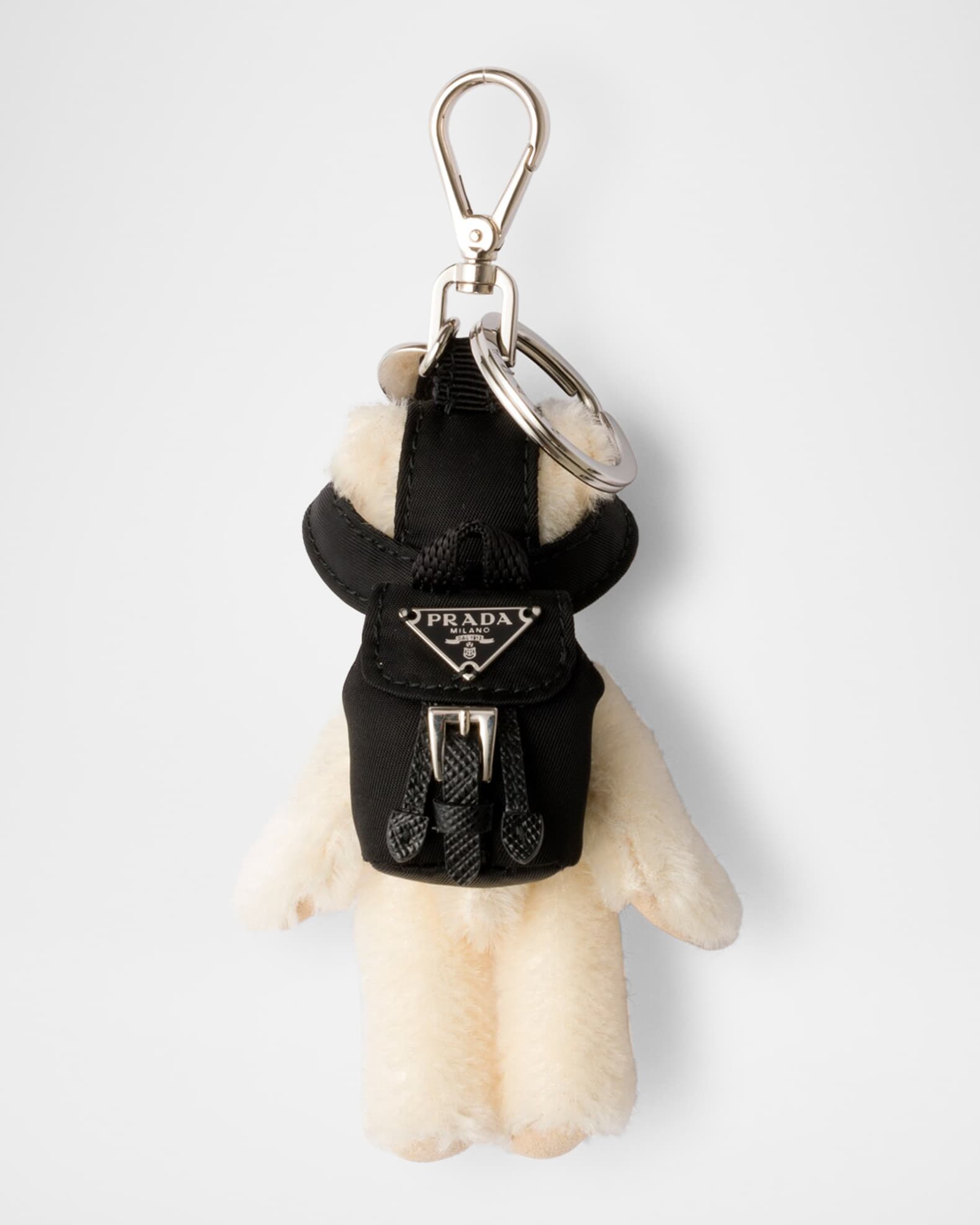 Prada Men's Teddy Bear Bag Charm | Neiman Marcus