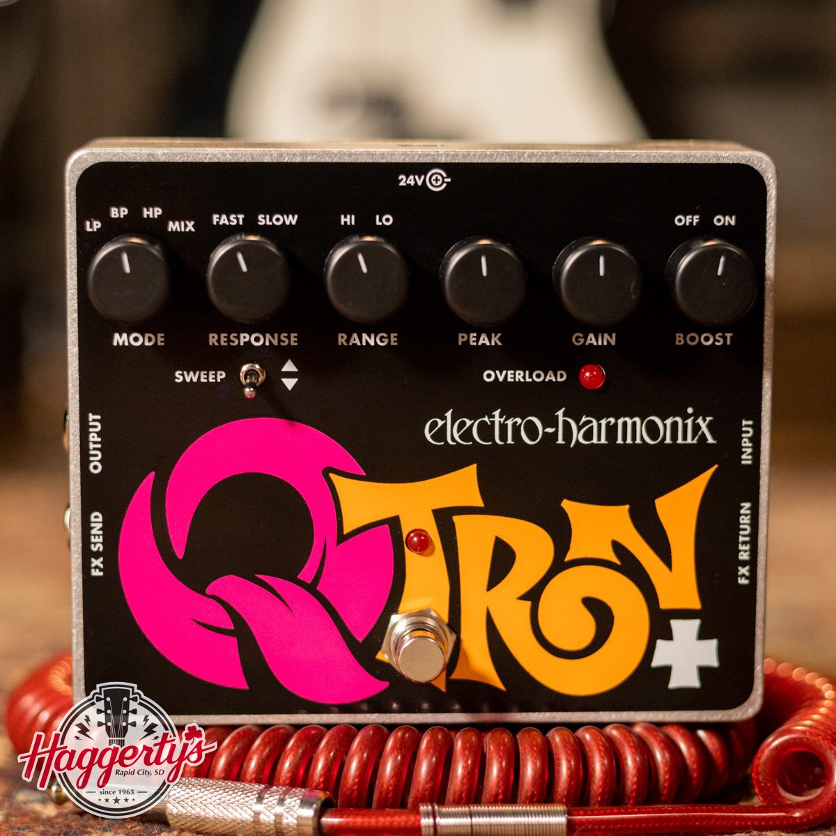 Electro-Harmonix Q-Tron Plus Envelope Filter - Guitar Pedal with