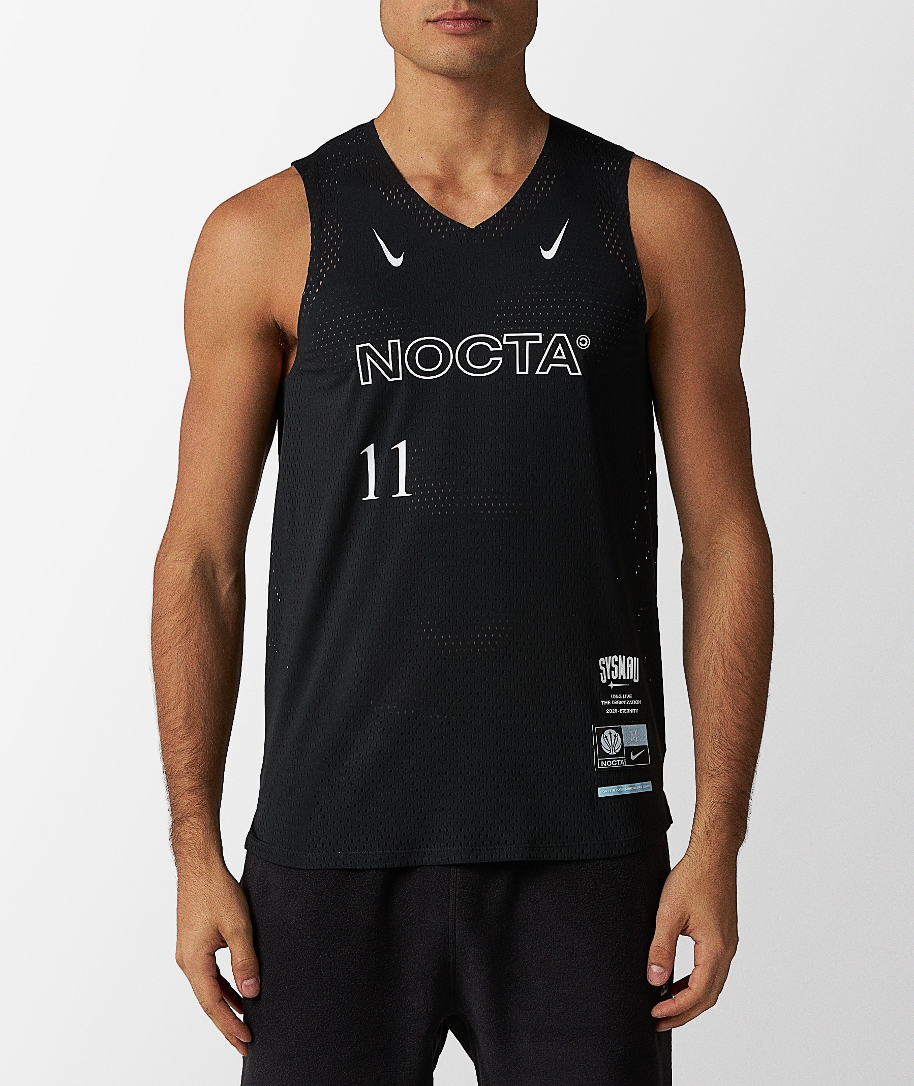 Black Nike NOCTA Dri-FIT Jersey Tank Top x Drake | SVD