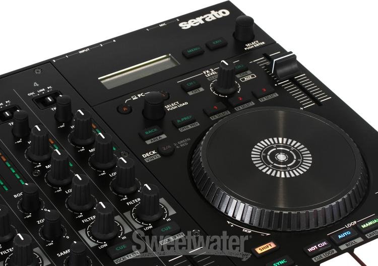 Roland DJ-707M 4-deck Serato DJ Pro Controller with Drum Machine