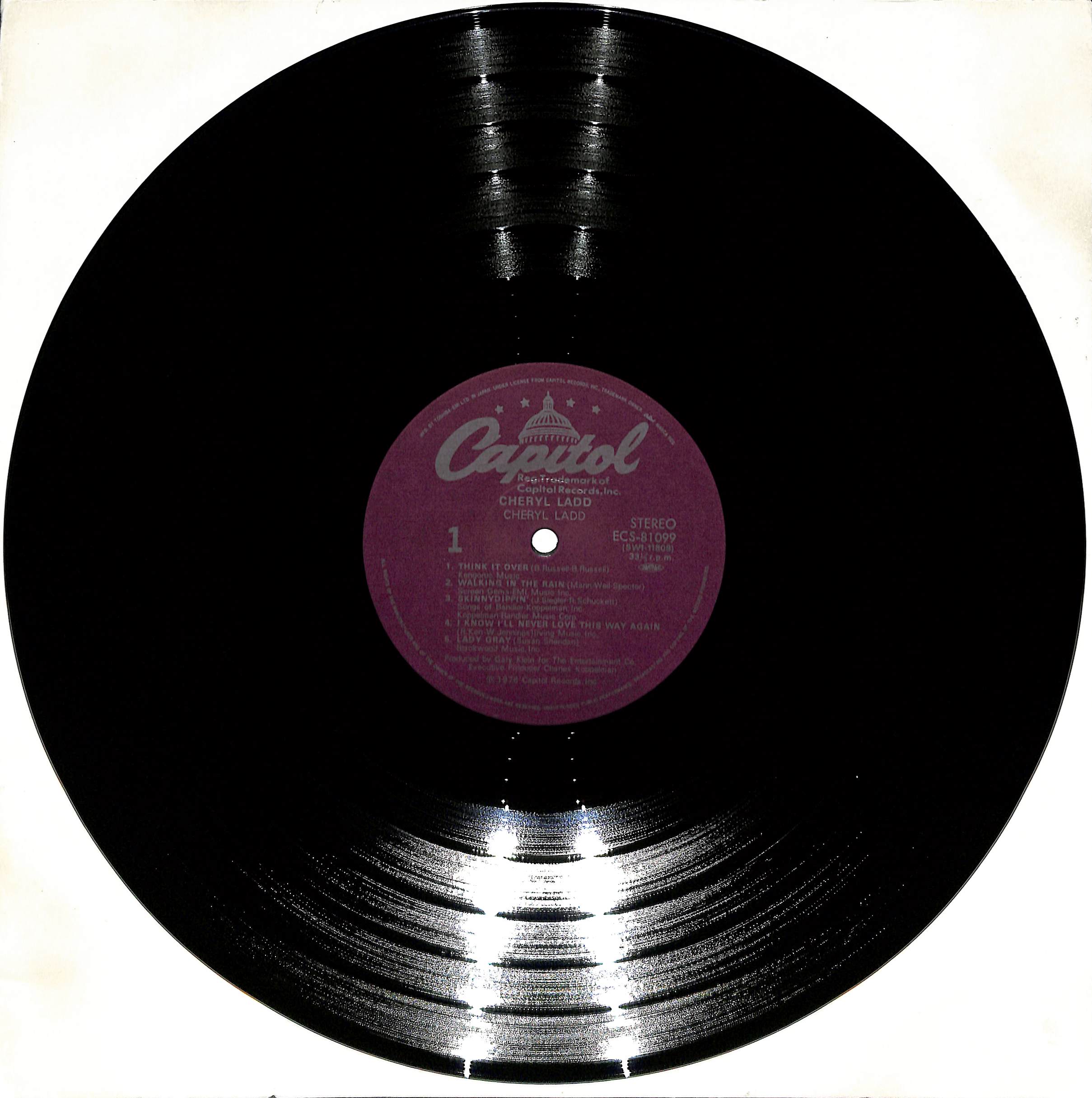 芽瑠璃堂 ＞ Cheryl Ladd 『(中古盤) 天使のためいき（12インチ