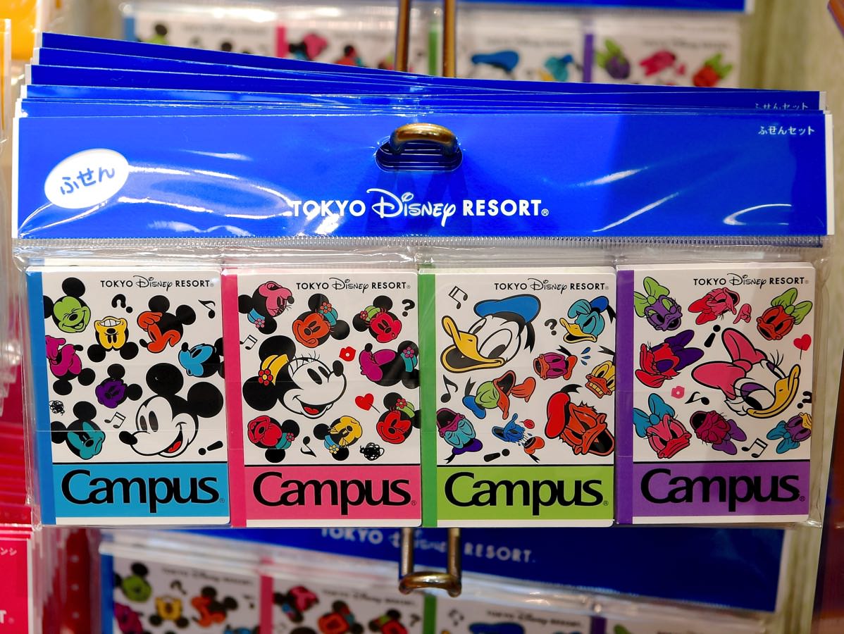 キャラクターも形状も豊富☆東京ディズニーランドのふせんメモまとめ -