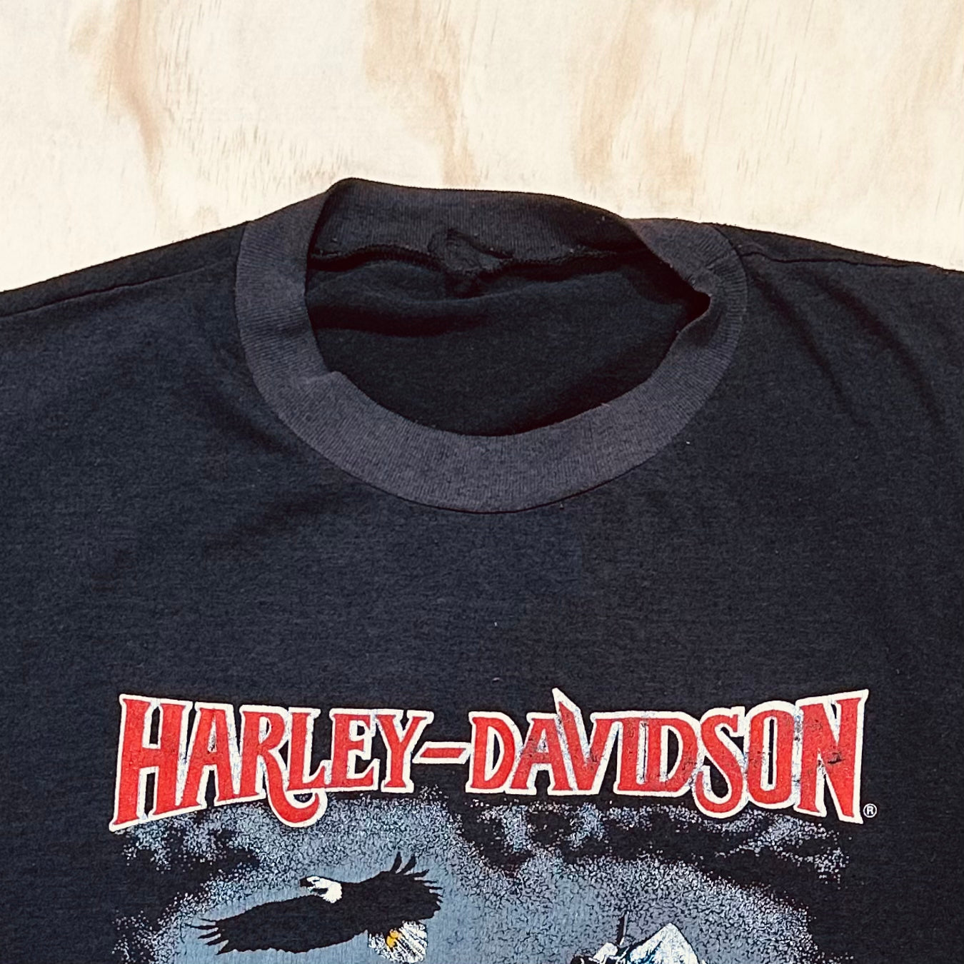 80s Vintage Harley Davidson Motorcycles Heritage Softail T-Shirt