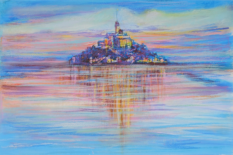 インテリアの絵画をジークレーの版画で制作した石井清のインテリアの絵