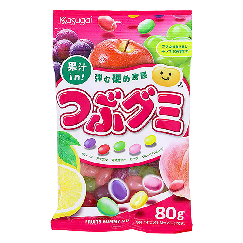 つぶグミ 80g ｜ ミスターマックスオンラインストア