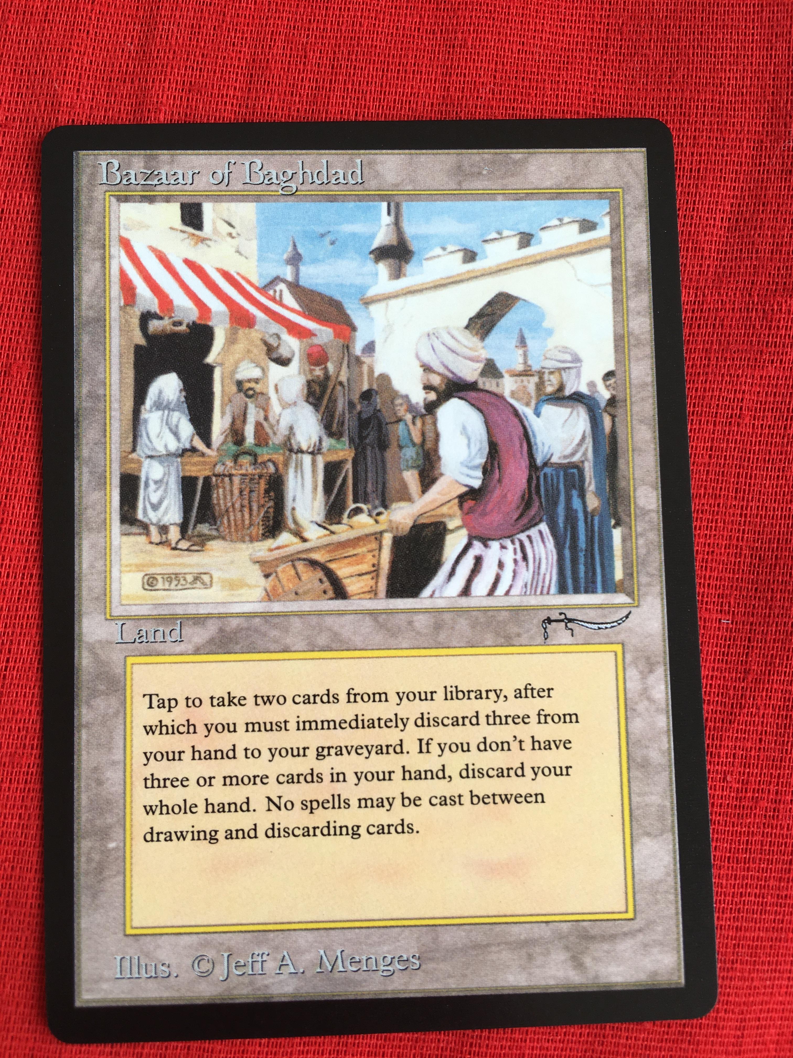 Bazaar of Baghdad - MtgProxy