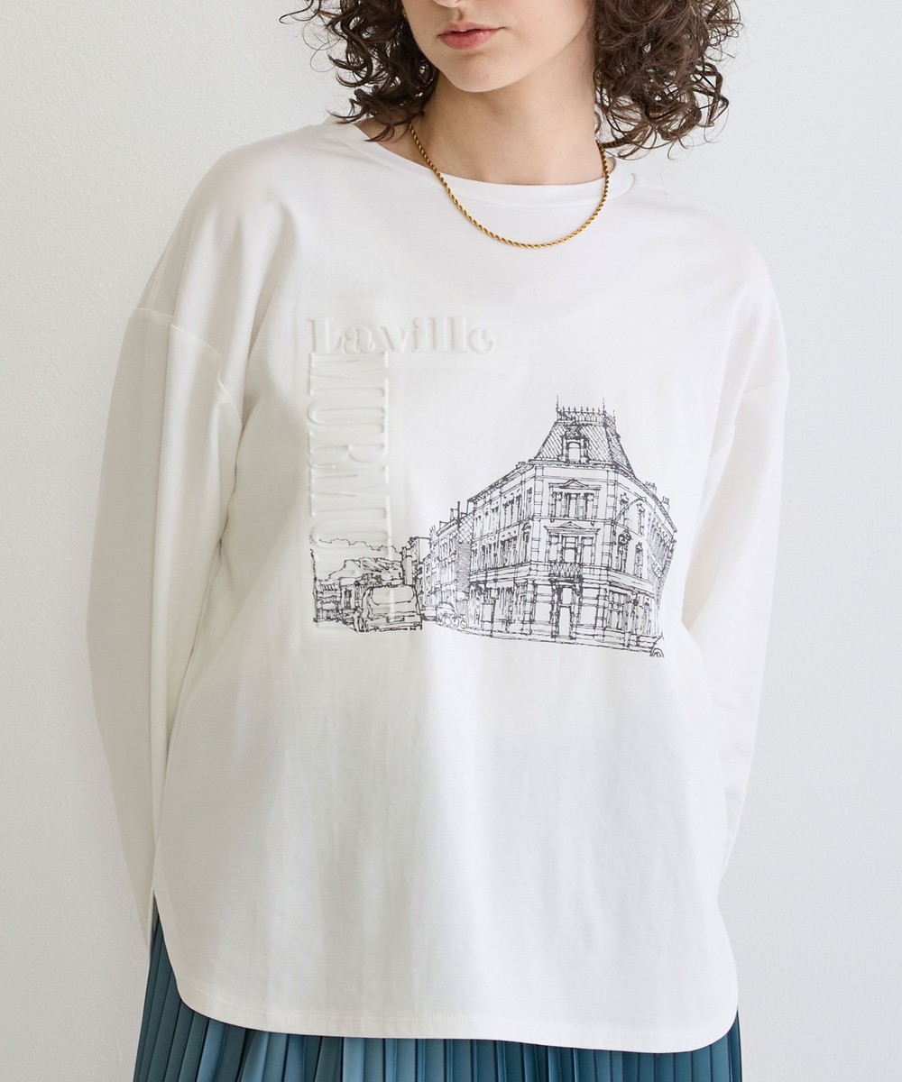 デザインロングスリーブTシャツ｜Tシャツ｜ニコル公式通販サイト