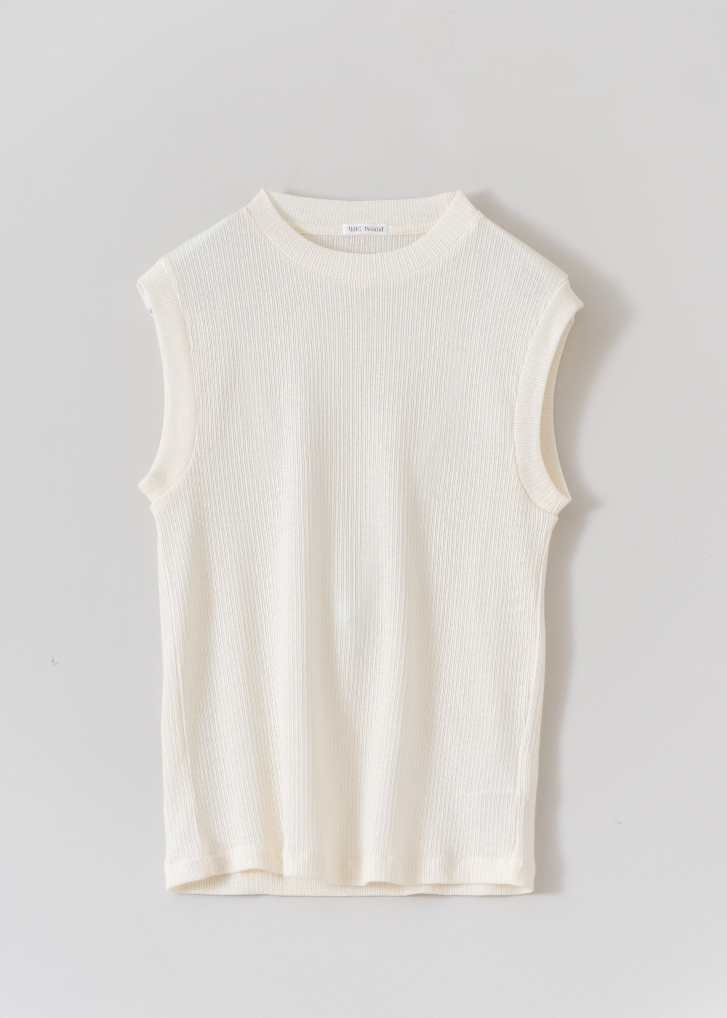 Crepey Natural Rib Tank | Pasand by ne Quittez pas | パサンドバイ