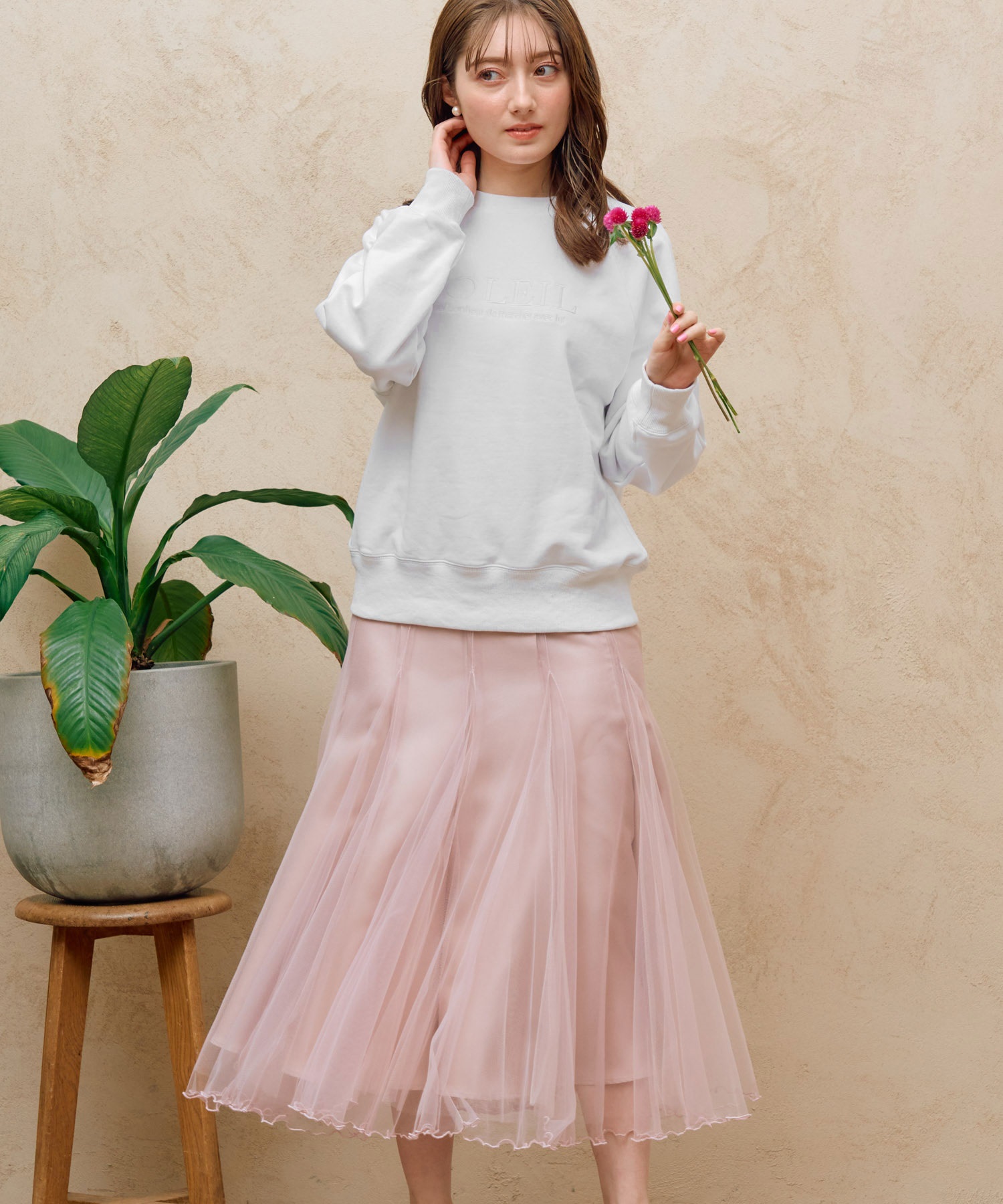 裾メローチュールスカート | フレアスカート | NOELA OFFICIAL WEB STORE