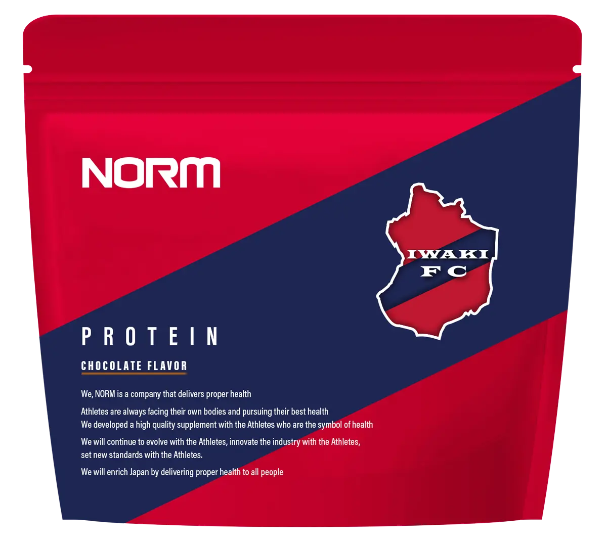 NORM × IWAKI FC プロテイン特設サイト - いわきFC
