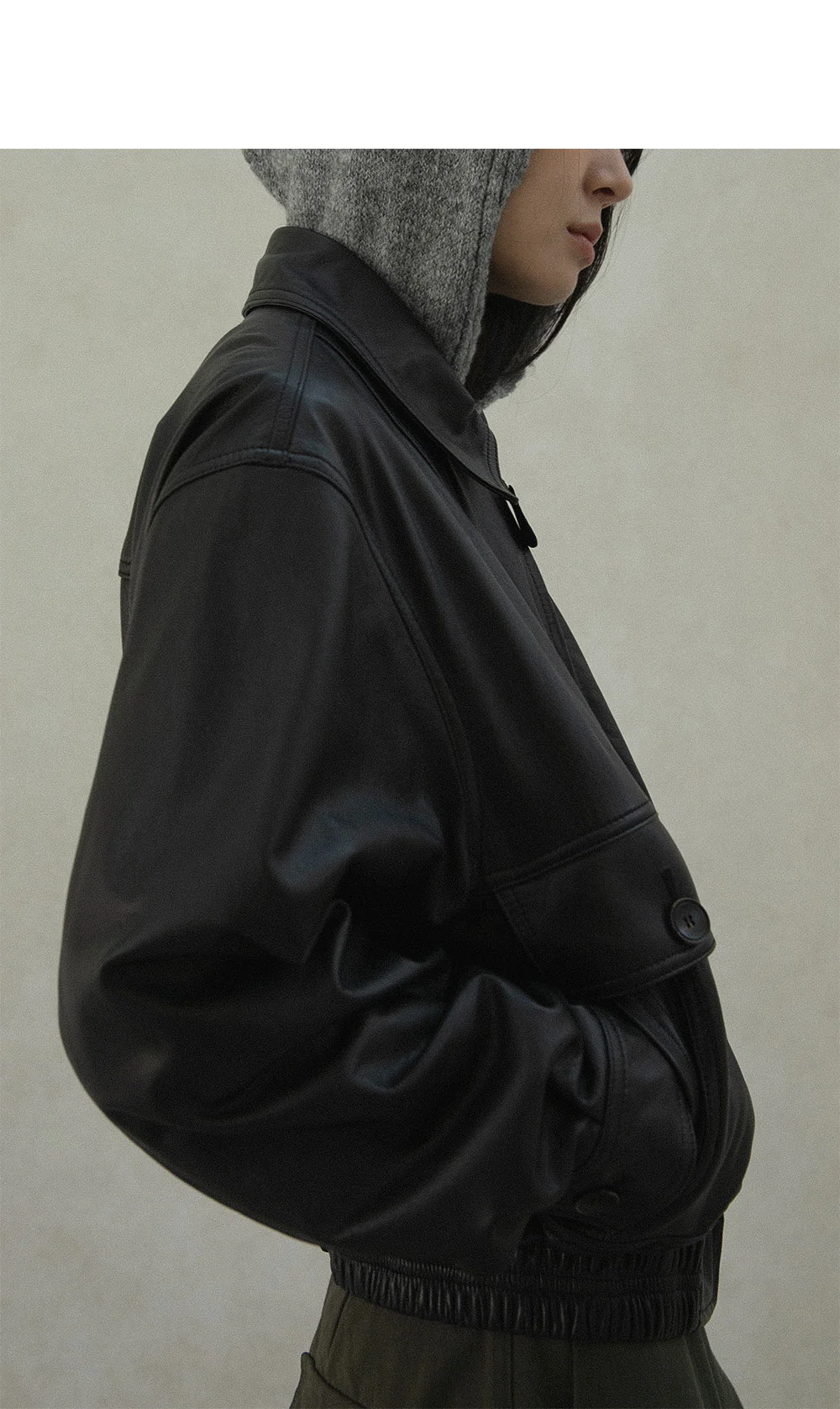 A2 lambskin jacket | OHOTORO