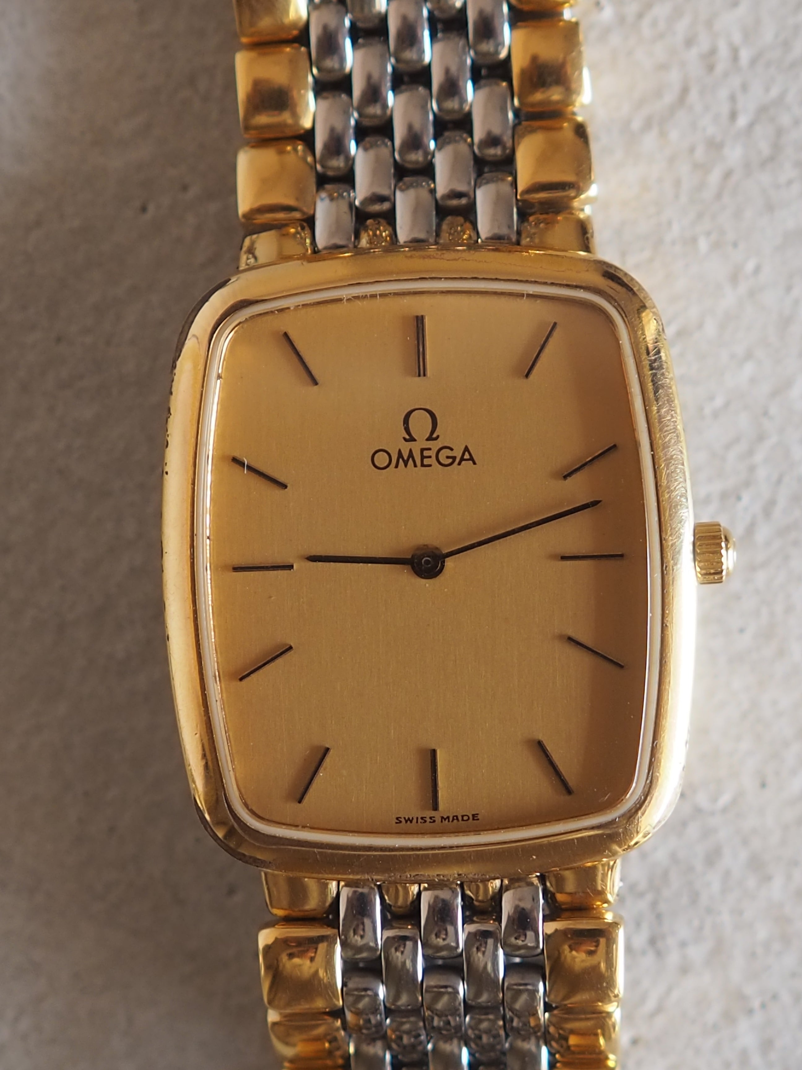 OMEGA オメガ DE VILLE デビル ラウンド ウォッチ 腕時計シルバー