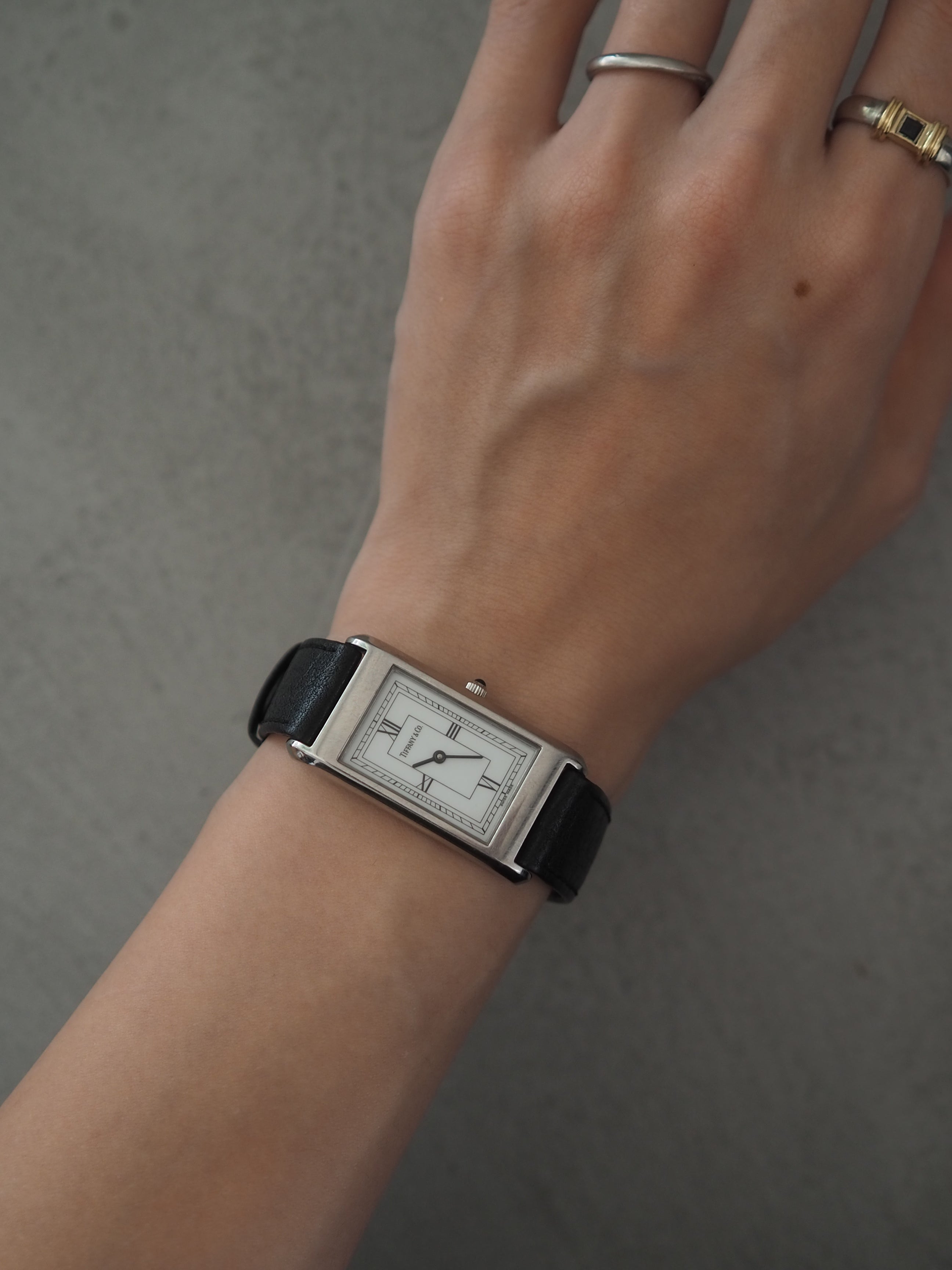 Tiffany & Co. ティファニー クラシック スクエア レクタンギュラー
