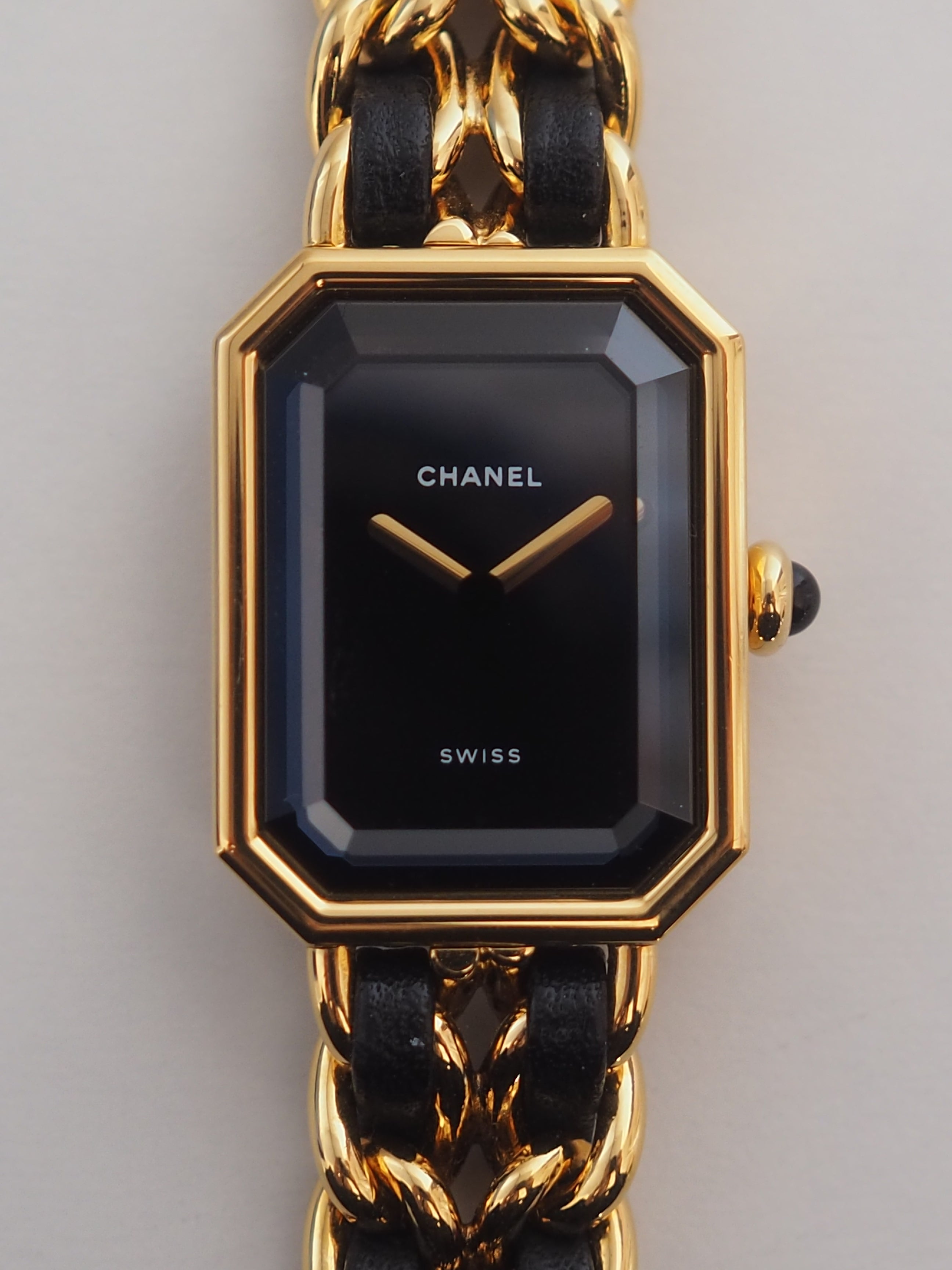 CHANEL シャネル プルミエール チェーン ウォッチ 腕時計 ゴールド