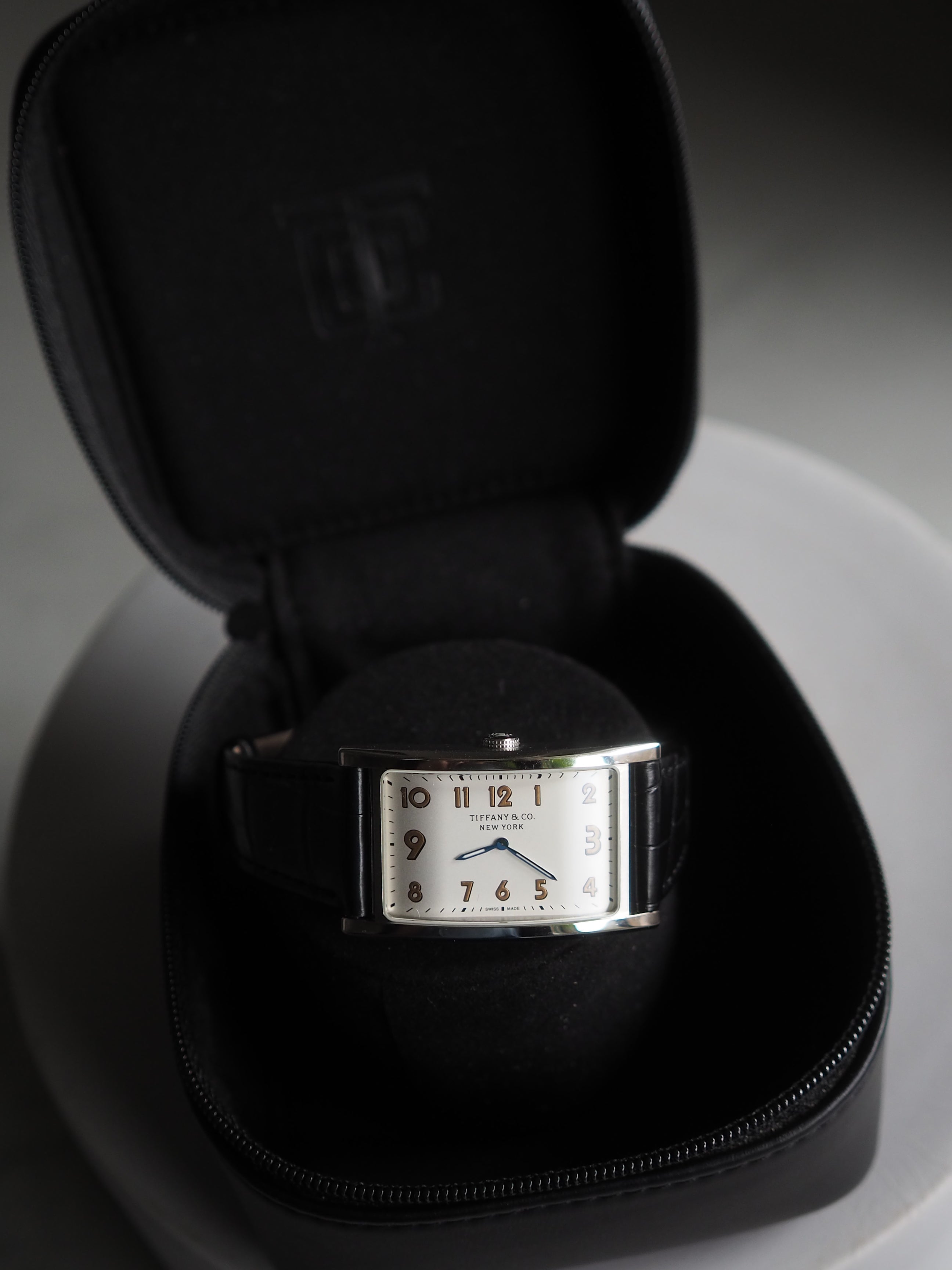 Tiffany & Co. ティファニー イーストウエスト ウォッチ 腕時計 メンズ
