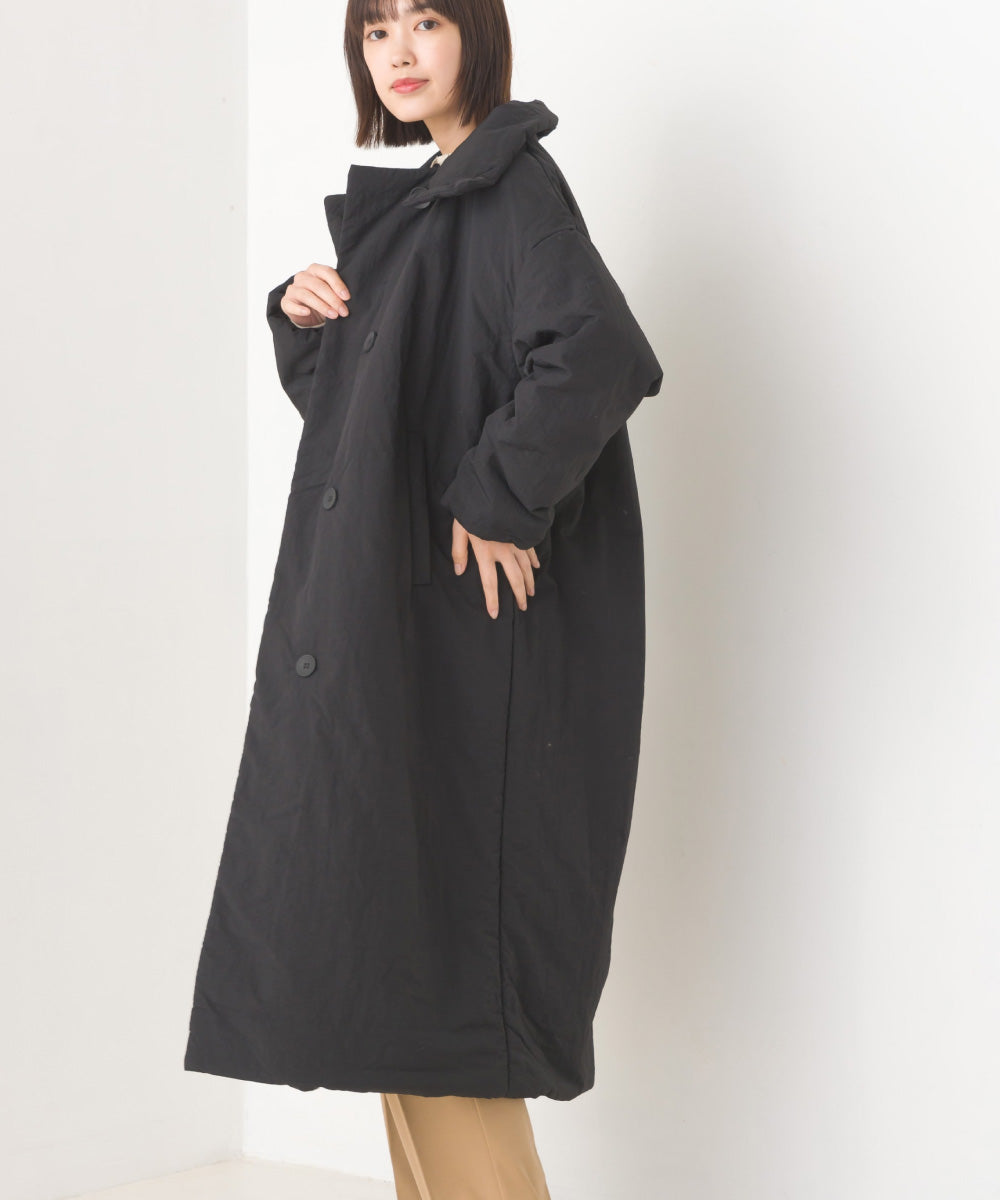 OMNES】撥水加工ステッチレス2Wayロングコート【7122-7136】