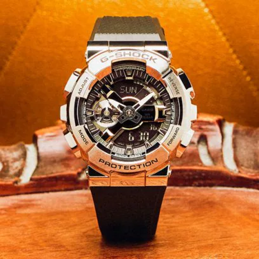 カシオ CASIO G-SHOCK GSHOCK ジーショック GM-110-1AJF メタルベゼル