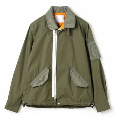 SACAI＜サカイ＞ コンビネーション デニムブルゾン（2264154）｜SACAI