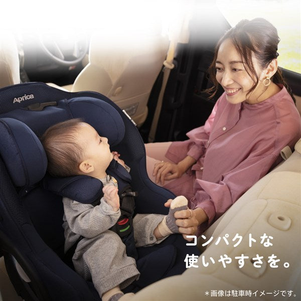 美品 アプリカ Aprica 新生児 チャイルドシート マモリラ R129