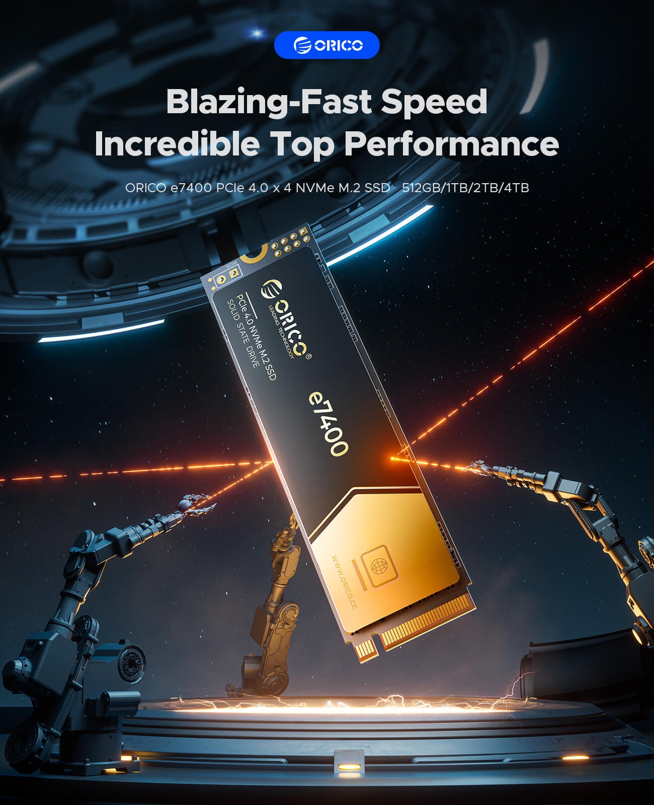 ORICO e7400 M.2 NVMe SSD