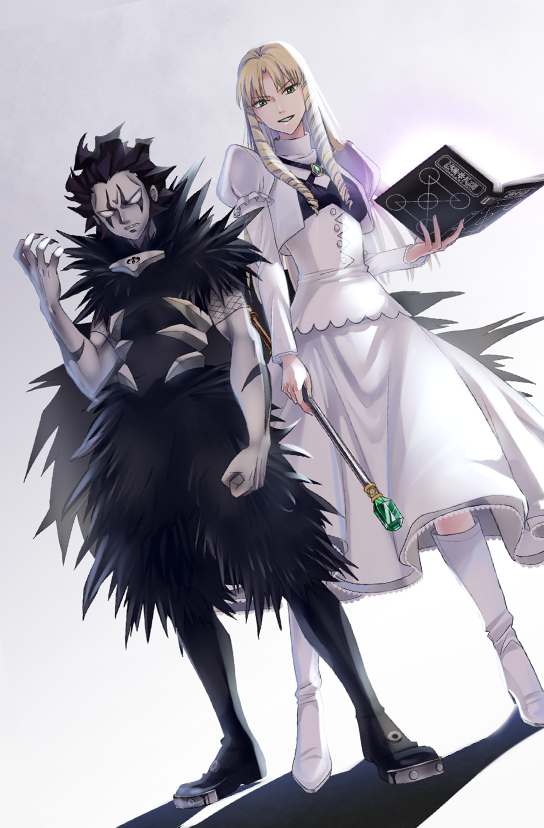 絵柄あうのにタグから 金色のガッシュベルよりブラゴ＆シェリー ん