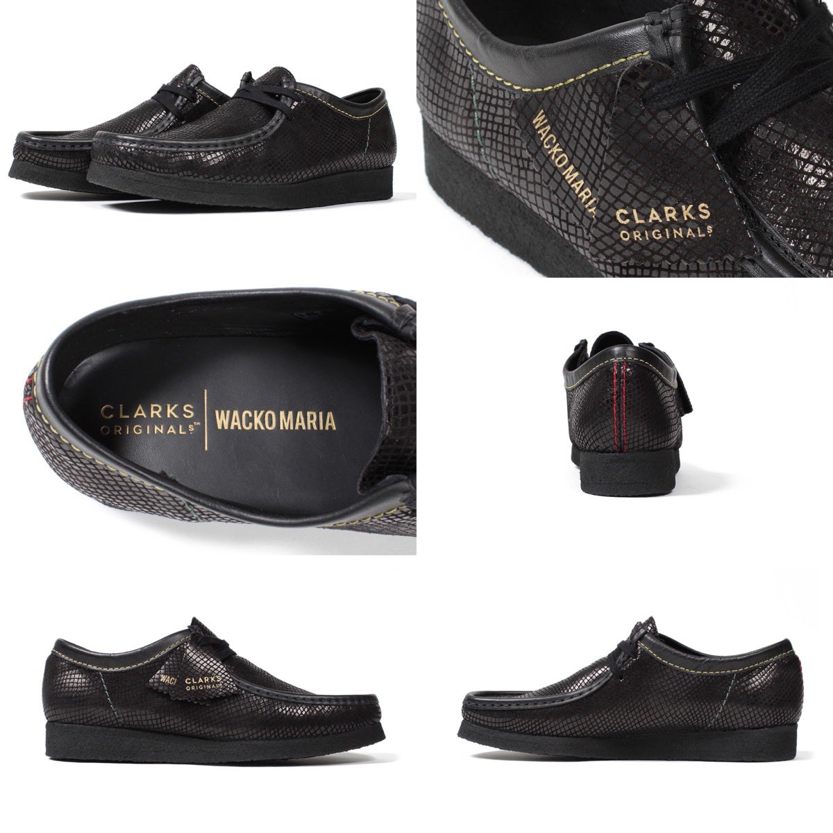 WACKO MARIA × Clarks 『LEATHER WALLABEE』が国内6月24日（土）より