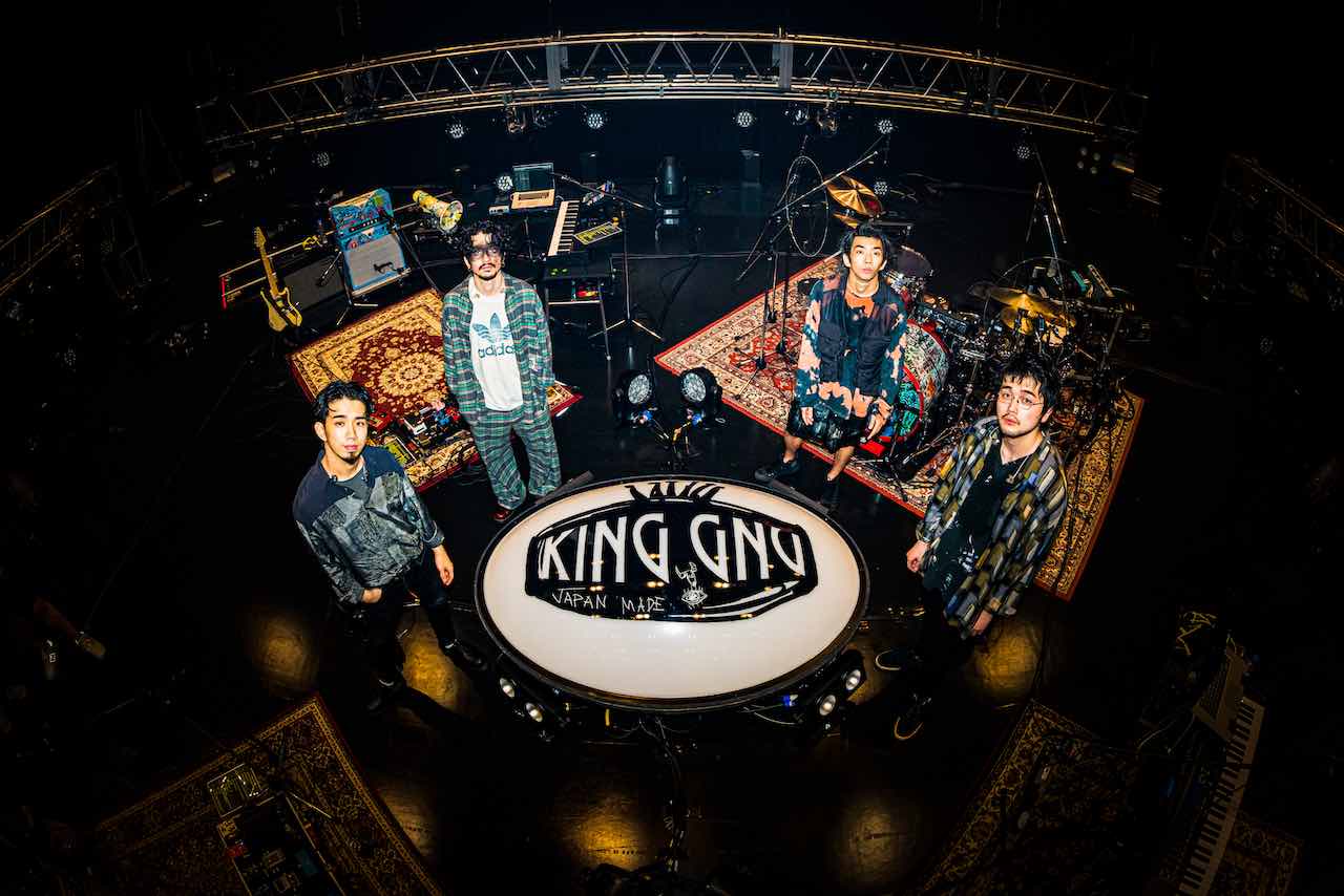King Gnu、アルバム「CEREMONY」リリース後初のワンマンLIVEを配信