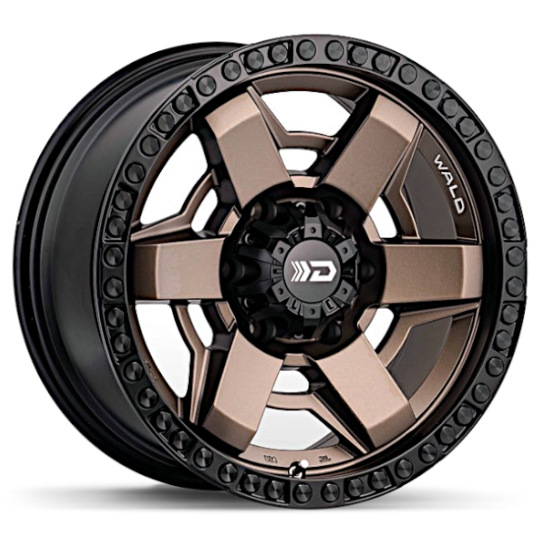ハイラックス GUN125 x WALD DESERT LINE DS-001 17インチ - プラド