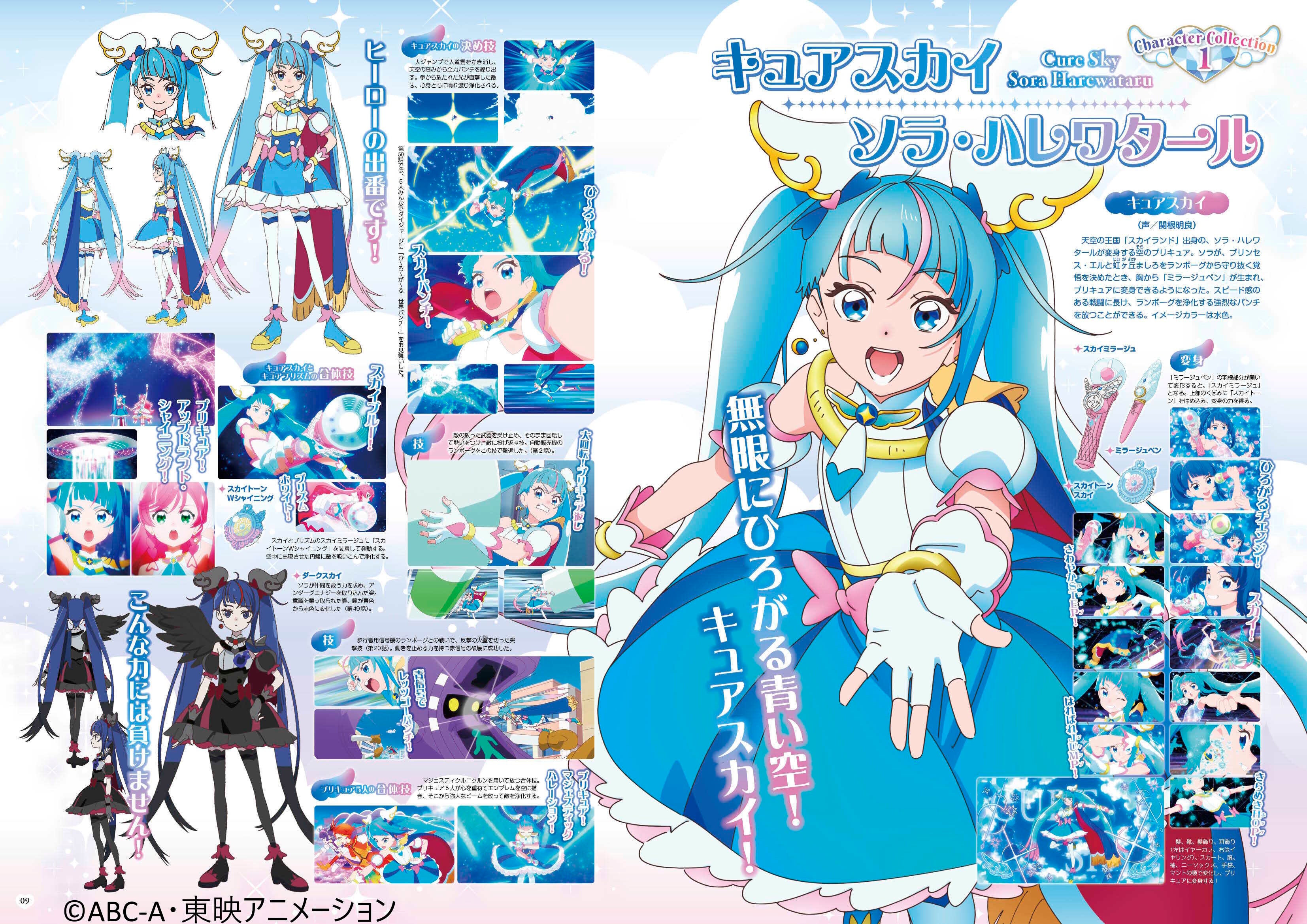 ひろがるスカイ！プリキュア」オフィシャルコンプリートブック』2024年