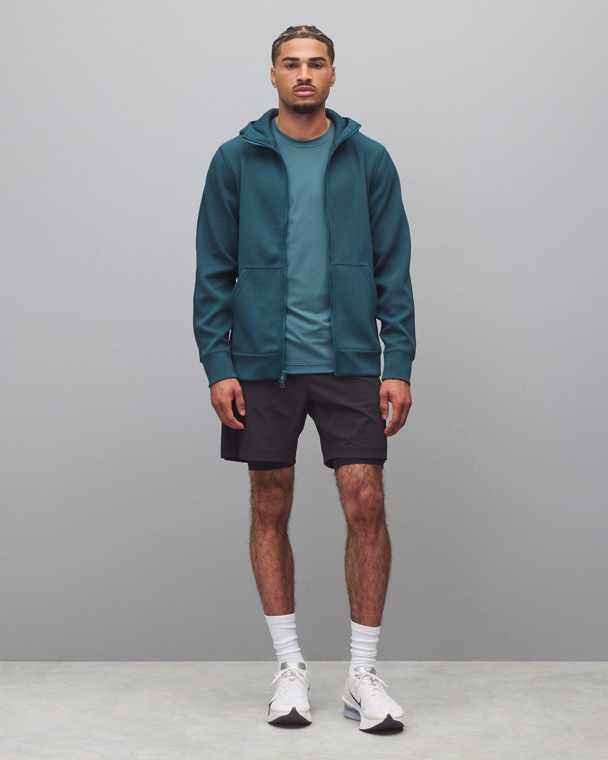 Double Knit Rally Slim Zip Hoodie | Reigning Champ | Reigning Champ US