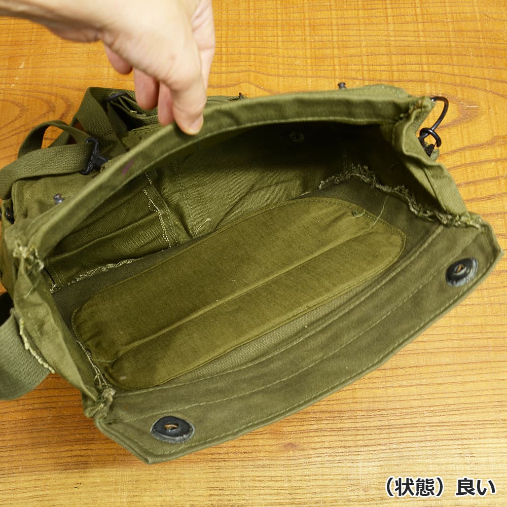 米軍放出品 ガスマスクバッグ M17ガスマスク用 | ミリタリーショップ