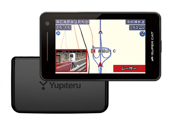 無線LAN搭載の別体型フルスペックレーザー＆レーダー探知機発売