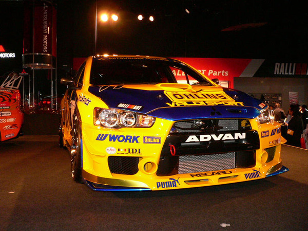 東京オートサロン08】ランエボX OHLINS RACINGスーパー耐久仕様