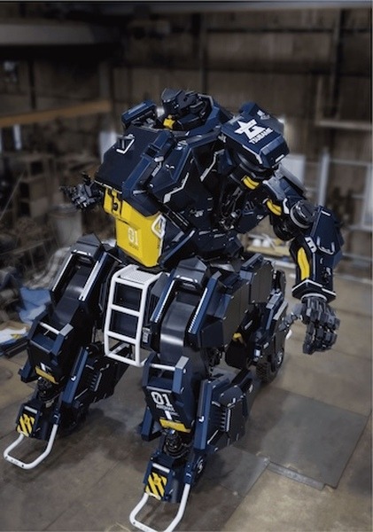 身長4mの搭乗型巨大ロボット『アーカックス』の1/35プラモデルが登場