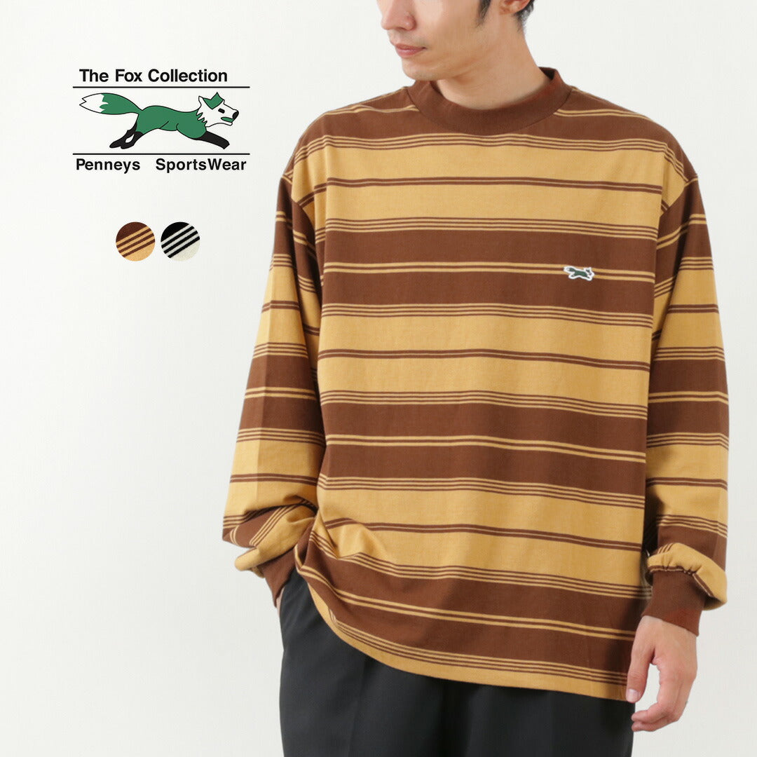 50％OFF】THE FOX（ザ フォックス） フォックス ボーダー クルーネック