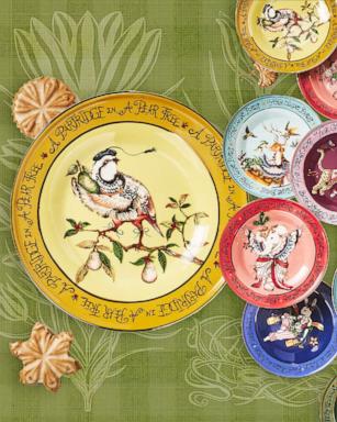 Anthropologie revives iconic 12 Days of Christmas Dinnerware with