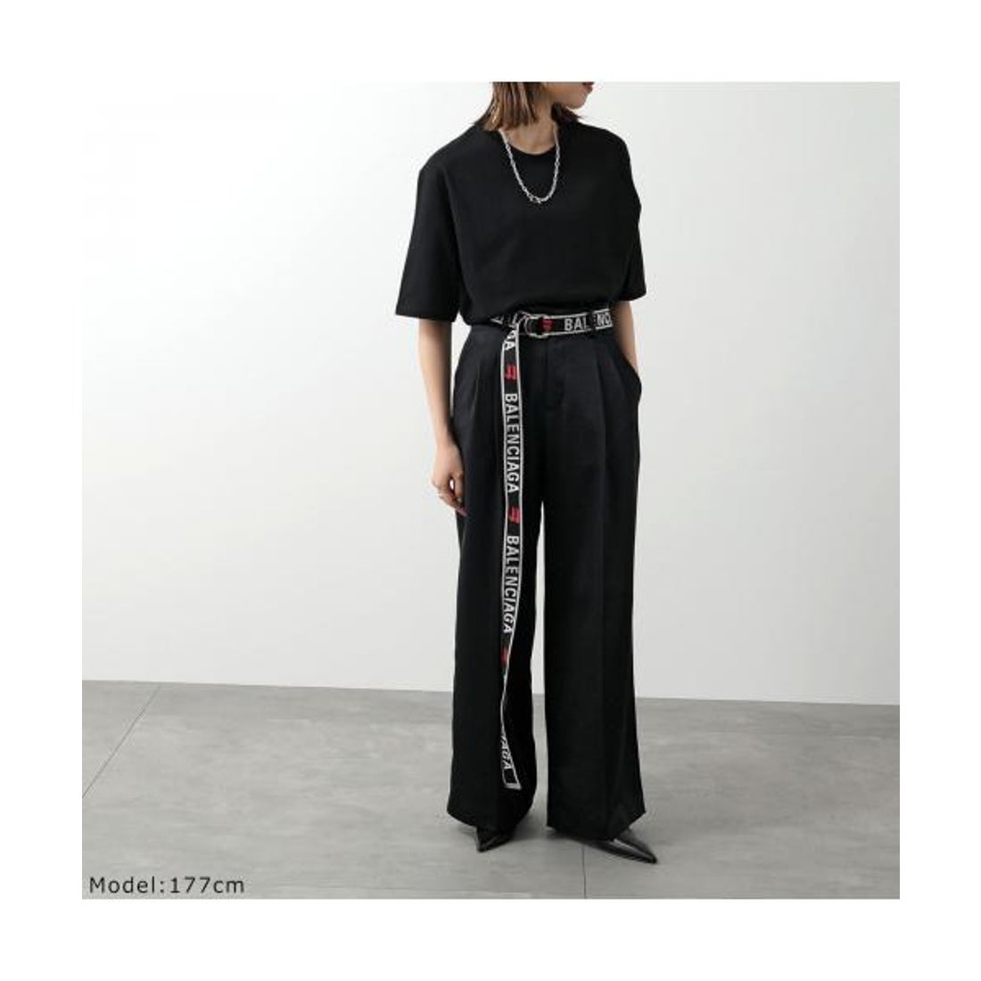 バレンシアガ BALENCIAGA BALENCIAGA スライダーベルト D RING BELT 35