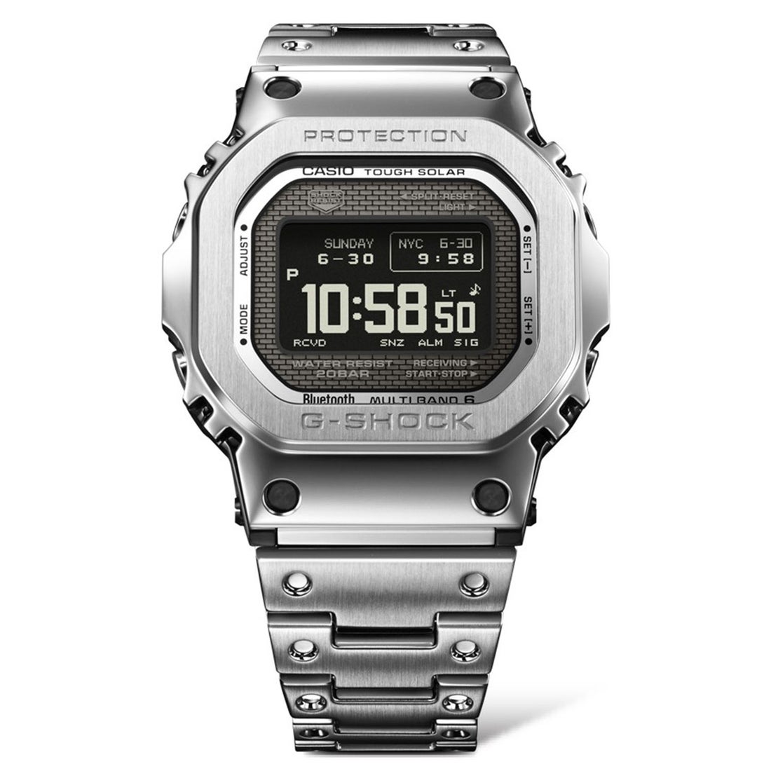 G-SHOCK】フルメタル / スマートフォンリンク&電波ソーラー / GMW