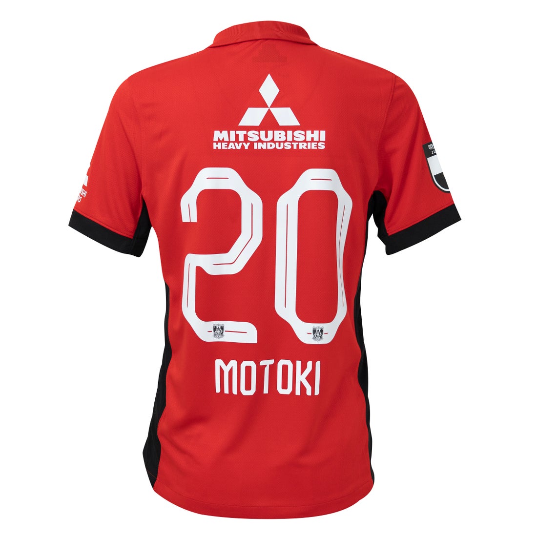 NIKE 浦和レッズ 2025 ユニフォーム ホーム 半袖 レプリカ #20.長倉幹